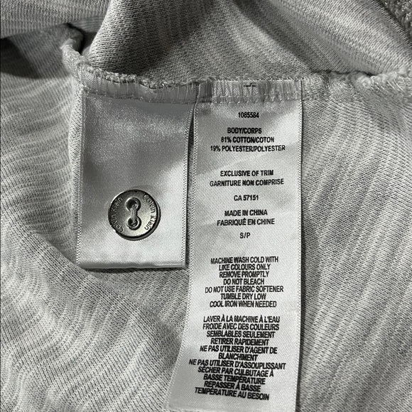 Calvin Klein | Grey Cowl Neck 3/4 Sleeve Sweater - Picture 12 of 16